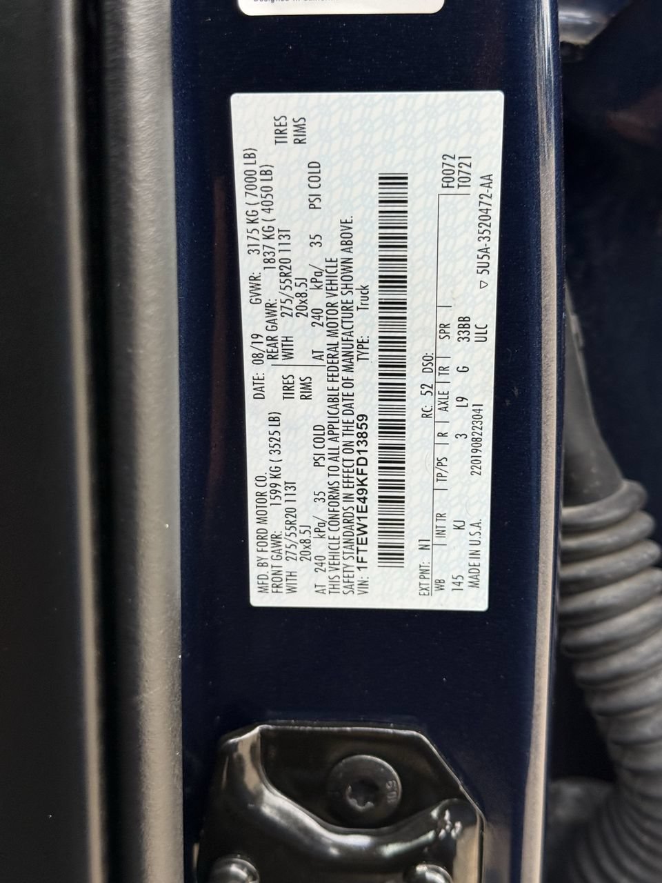 Certified 2019 Ford F150 King Ranch w/ Equipment Group 601A Luxury AWD/4WD image 30