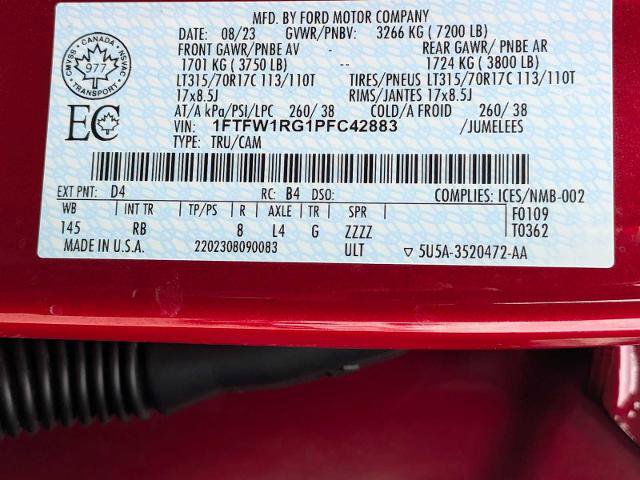 Certified 2023 Ford F150 Raptor AWD/4WD image 36