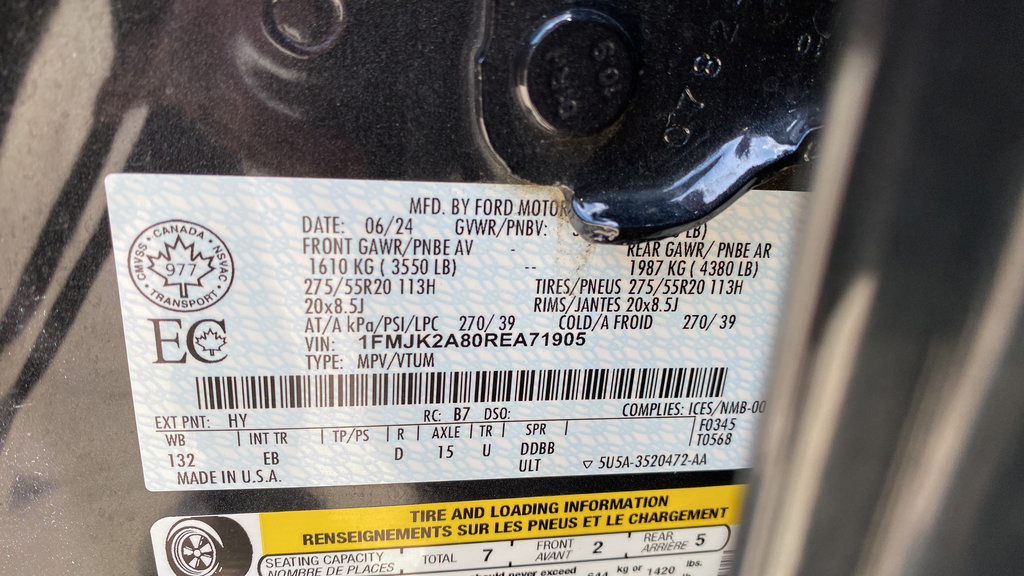 Certified 2024 Ford Expedition Max Limited AWD/4WD image 32
