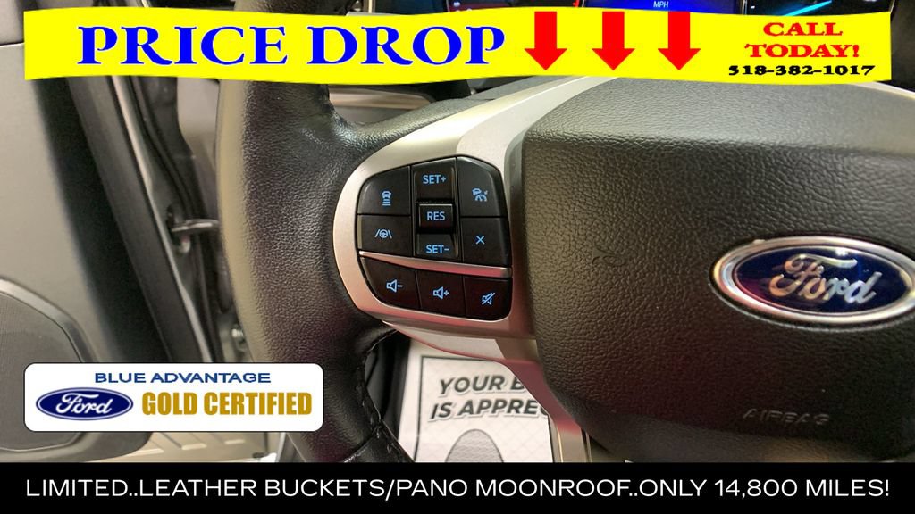 Certified 2024 Ford Explorer Limited w/ Limited Technology Package AWD/4WD image 39