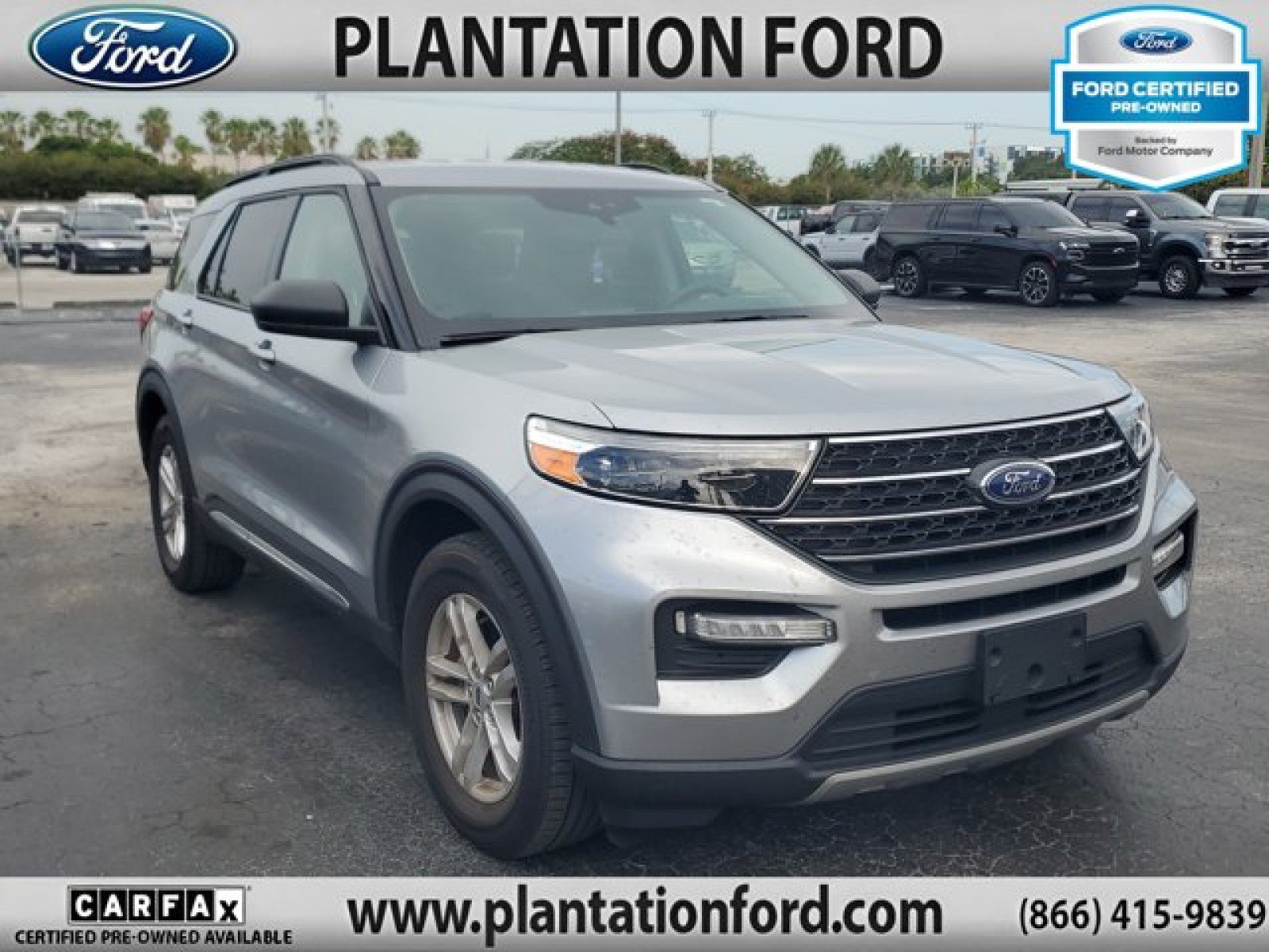 Certified 2023 Ford Explorer XLT w/ Equipment Group 202A RWD image 1