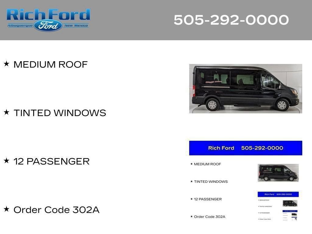 Certified 2024 Ford Transit 350 XLT RWD image 12