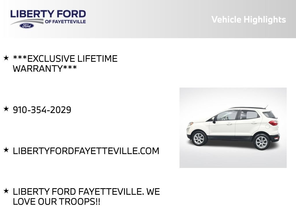 Certified 2020 Ford EcoSport SE FWD image 5