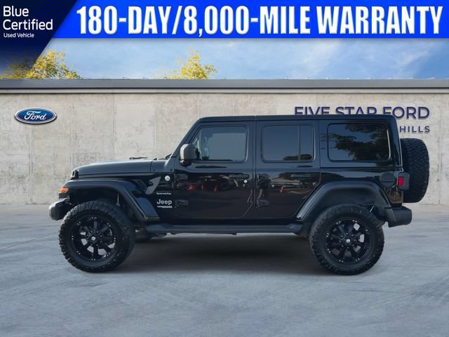 Used 2020 Jeep Wrangler Unlimited Sahara w/ Uconnect 4C Nav & Sound Group AWD/4WD image 6