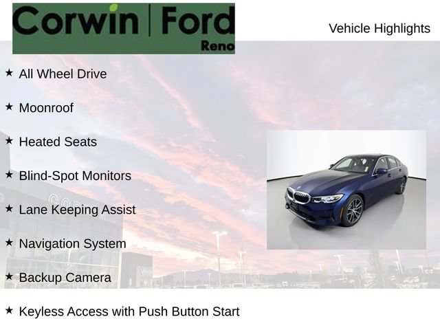Used 2019 BMW 330i xDrive Sedan w/ Convenience Package AWD/4WD image 8