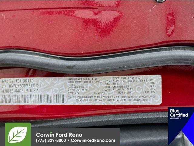 Used 2021 Jeep Grand Cherokee L Limited image 39