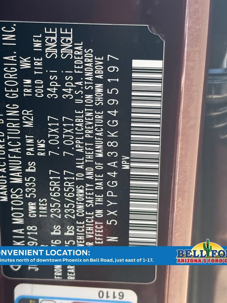 Used 2019 Kia Sorento FWD image 34