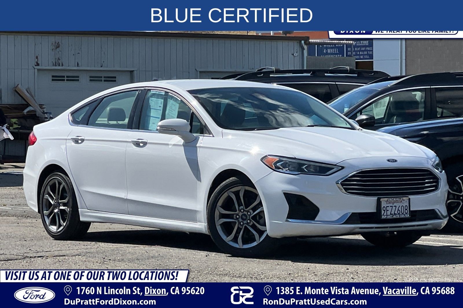 Certified 2020 Ford Fusion SEL FWD image 1