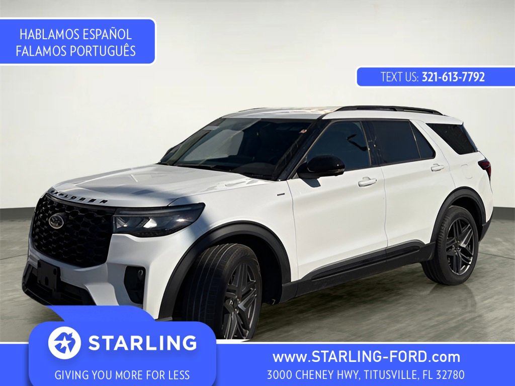 Certified 2025 Ford Explorer ST-Line w/ ST-Line Street Pack image 1