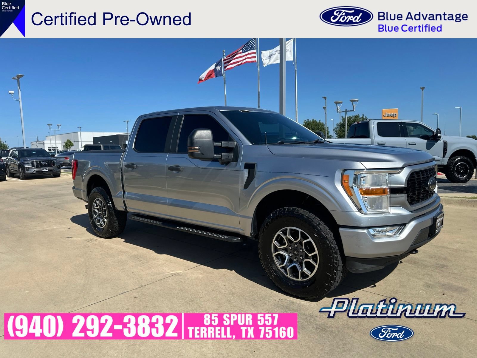 Certified 2021 Ford F150 XL w/ STX Appearance Package AWD/4WD image 8