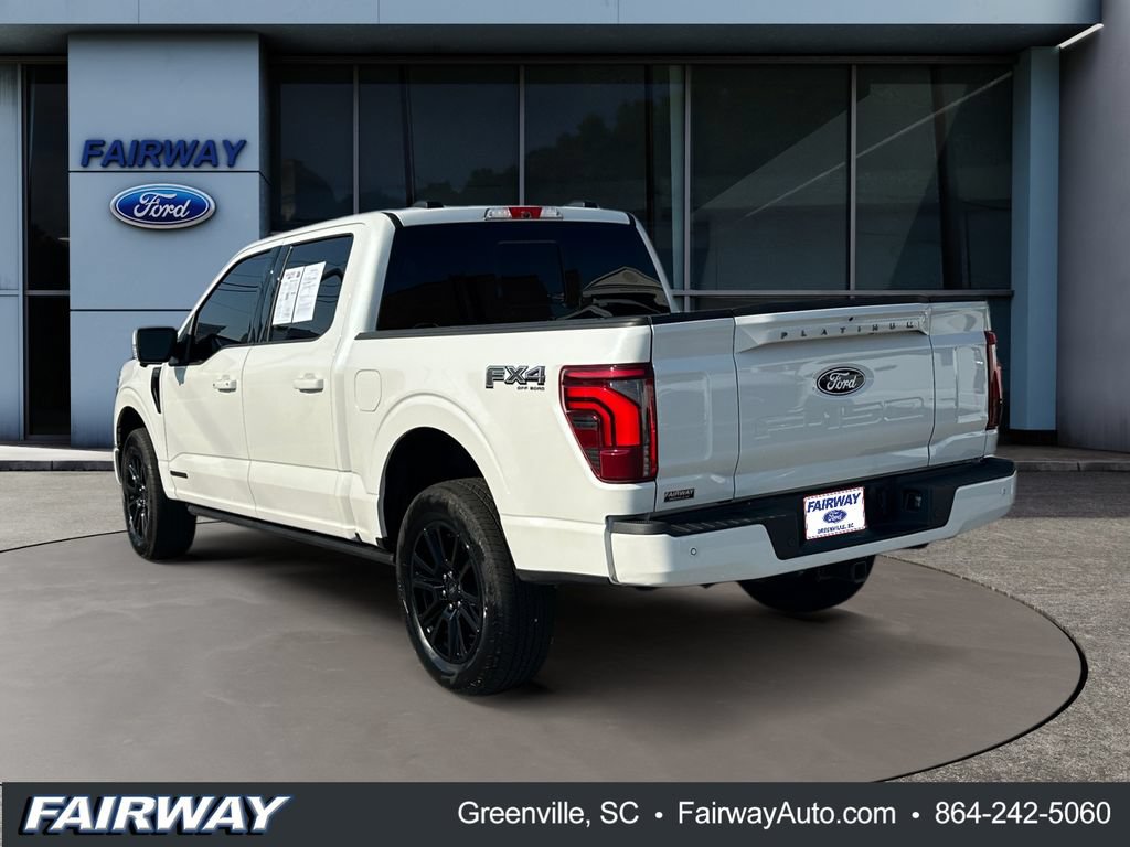 Certified 2025 Ford F150 Platinum w/ Equipment Group 702A High AWD/4WD image 4
