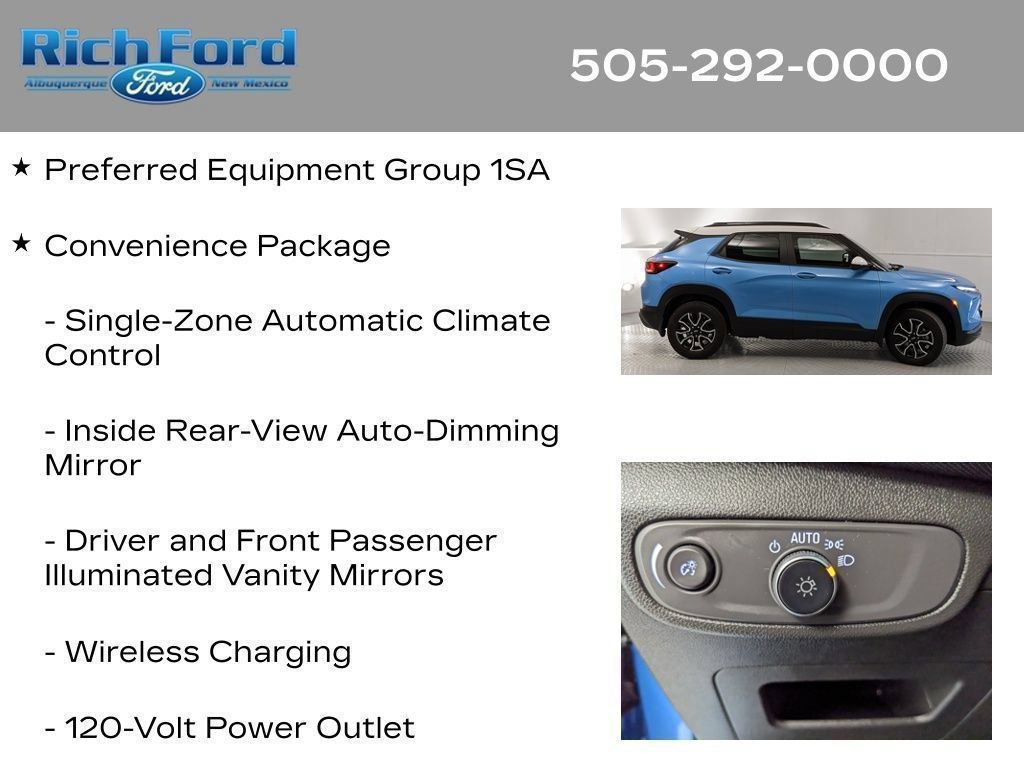 Used 2025 Chevrolet TrailBlazer ACTIV w/ Convenience Package AWD/4WD image 52