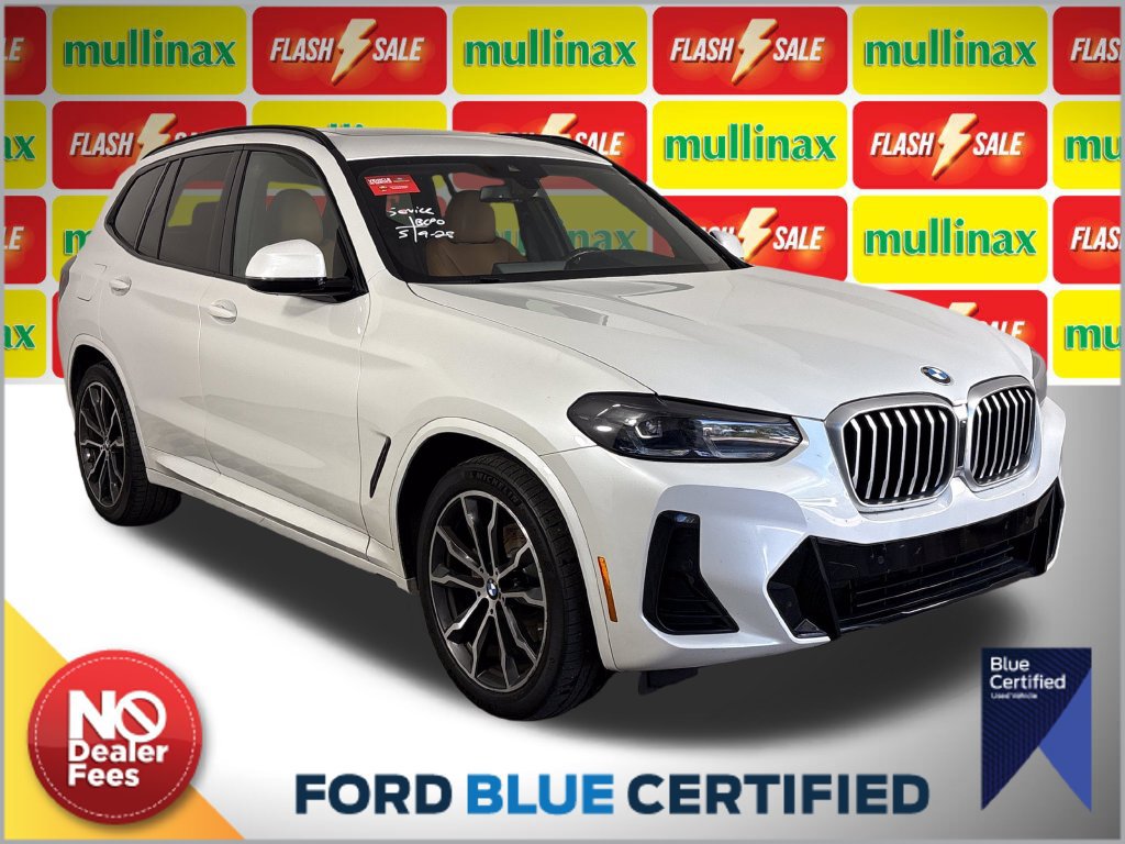 Used 2022 BMW X3 sDrive30i w/ M Sport Package 2