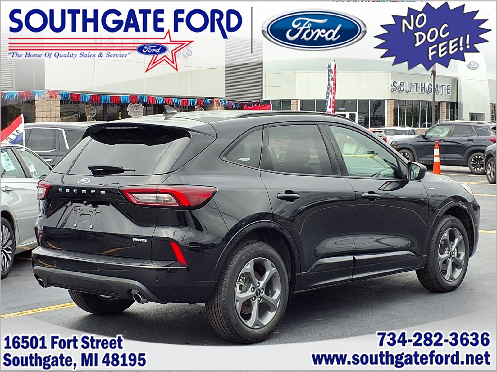 Certified 2024 Ford Escape ST-Line w/ Tech Pack #1 AWD/4WD image 2