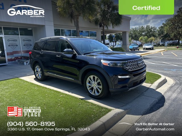 Certified 2022 Ford Explorer Limited w/ Equipment Group 301A