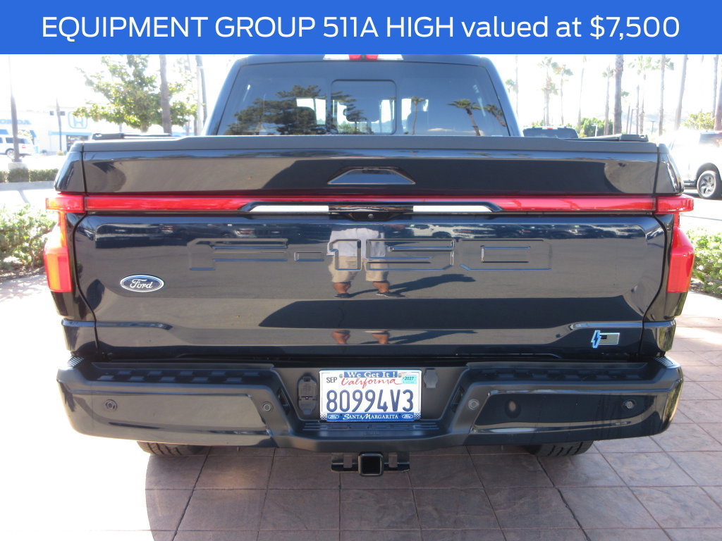 Certified 2023 Ford F150 Lightning Lariat w/ Equipment Group 511A High AWD/4WD image 3