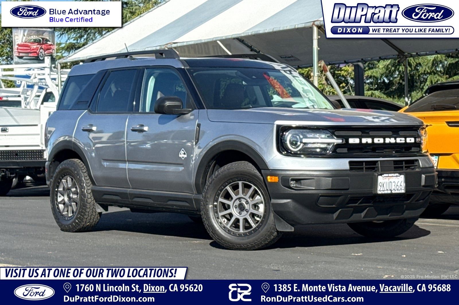 Certified 2023 Ford Bronco Sport Outer Banks w/ Tech Package