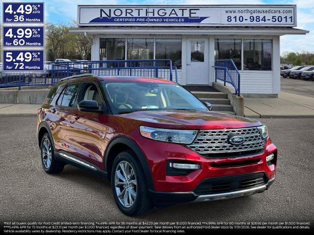 Certified 2022 Ford Explorer Limited w/ Equipment Group 301A AWD/4WD image 1