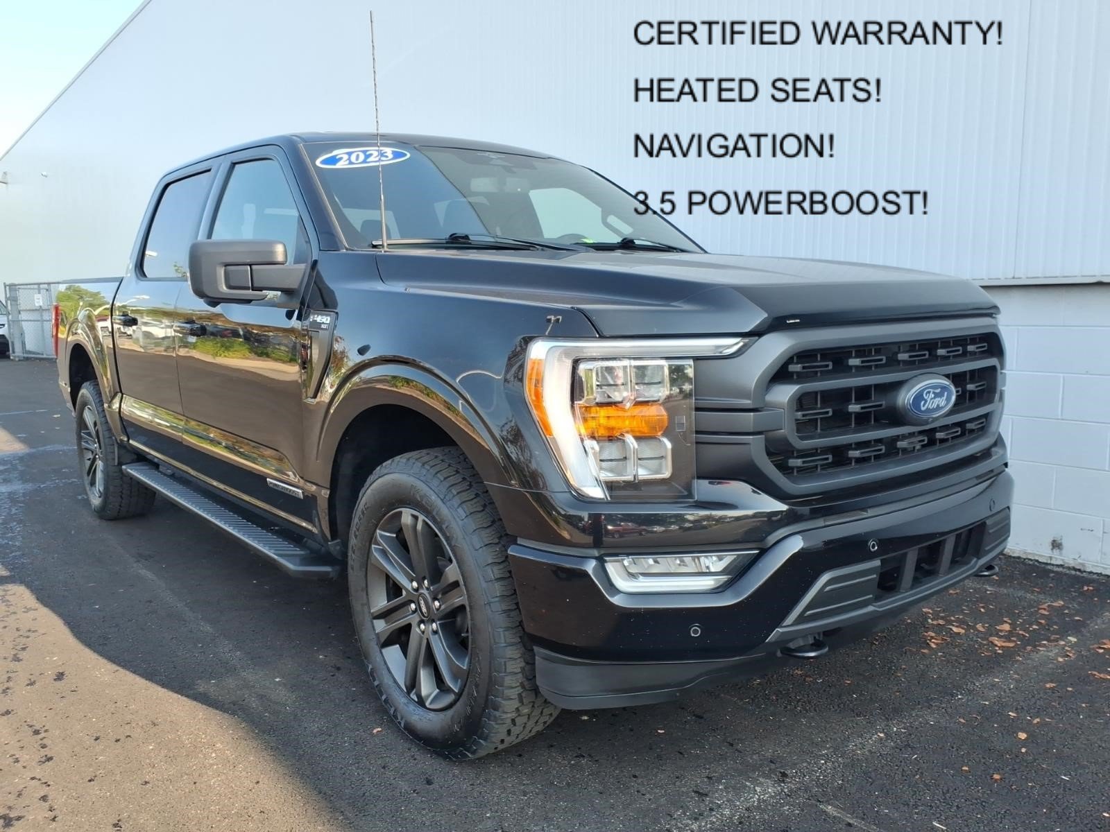Certified 2023 Ford F150 XLT w/ Equipment Group 302A High AWD/4WD image 1