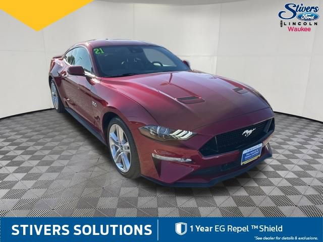 Certified 2021 Ford Mustang GT Premium w/ Ford Safe & Smart Package RWD image 3