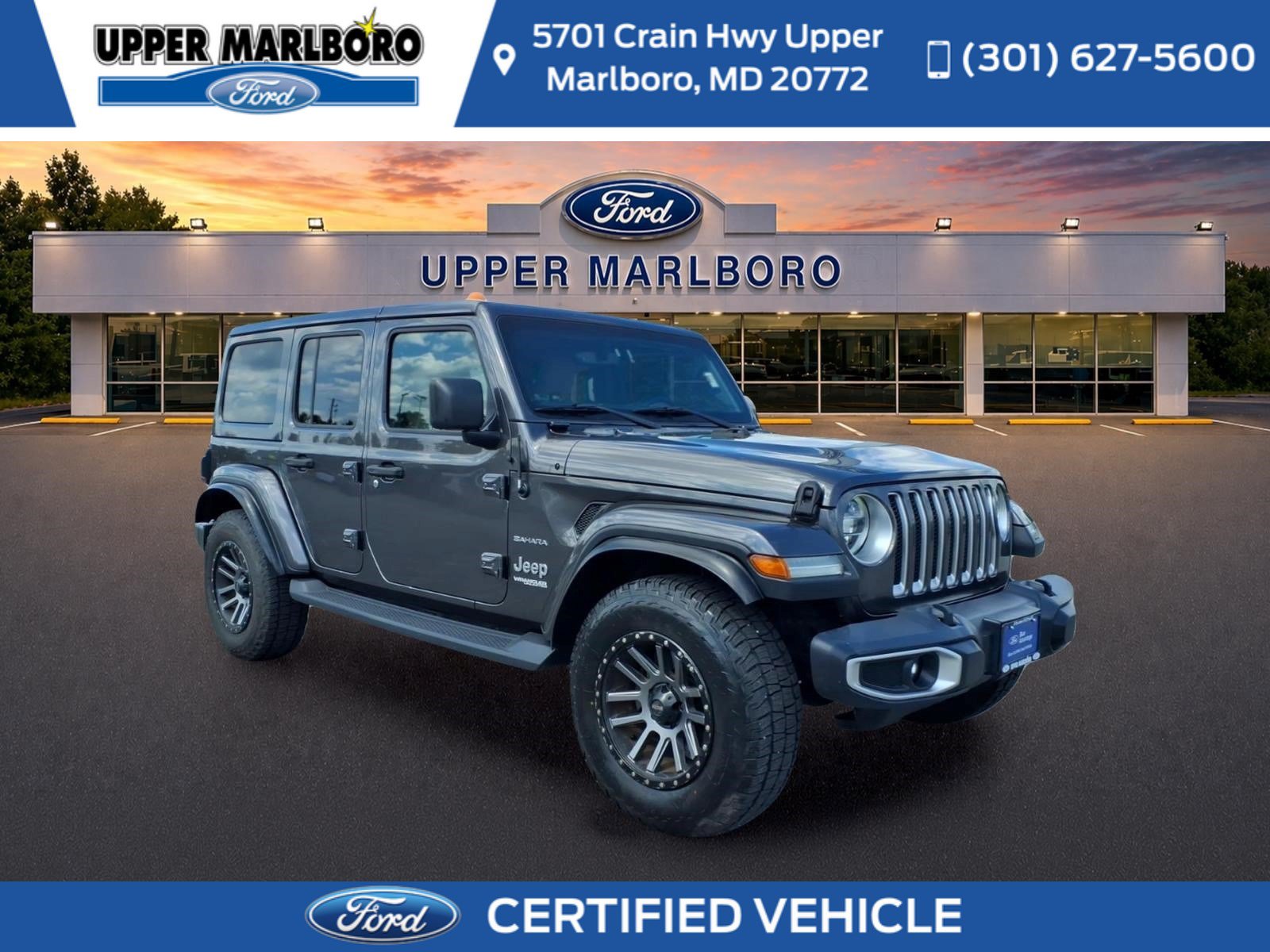 Used 2018 Jeep Wrangler Unlimited Sahara