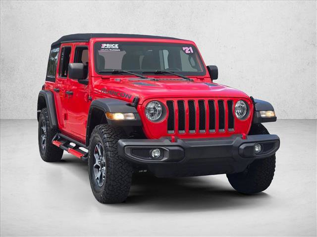 Used 2021 Jeep Wrangler Unlimited Rubicon AWD/4WD video 3