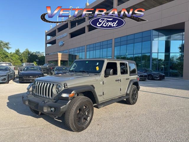Used 2020 Jeep Wrangler Unlimited Sport S image 1