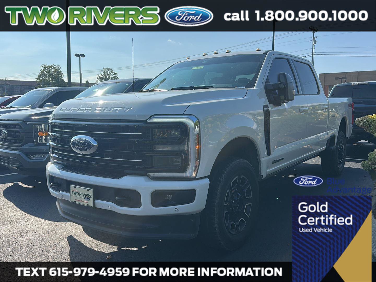 Certified 2025 Ford F350 Platinum AWD/4WD image 1