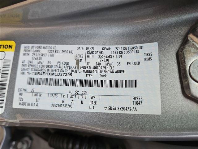 Certified 2021 Ford Ranger XLT w/ Equipment Group 301A Mid RWD image 19