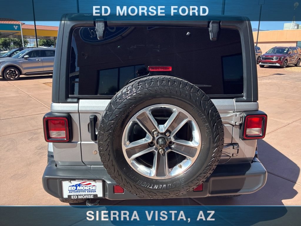 Used 2020 Jeep Wrangler Unlimited Sahara AWD/4WD image 8
