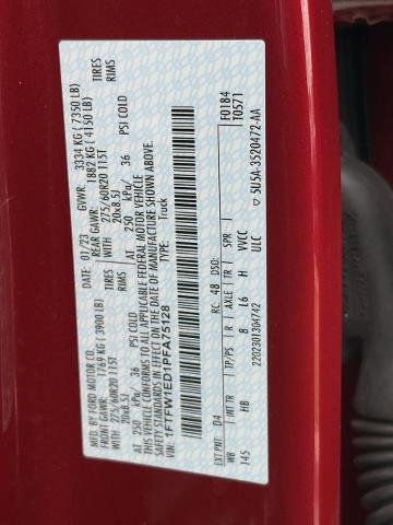 Certified 2023 Ford F150 Lariat w/ Equipment Group 502A High image 33