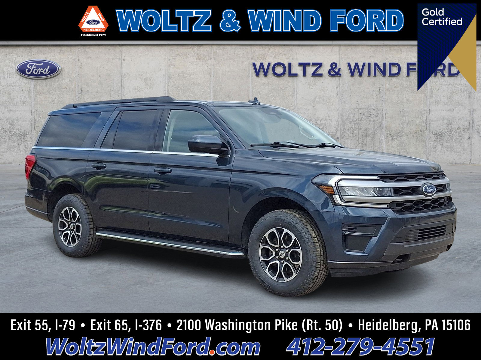 Certified 2023 Ford Expedition Max XLT image 1