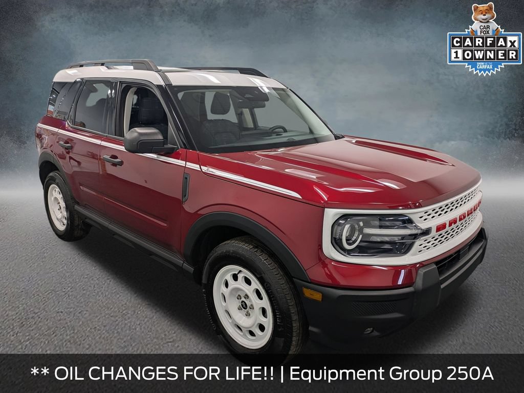 Certified 2025 Ford Bronco Sport Heritage w/ Convenience Package AWD/4WD image 3