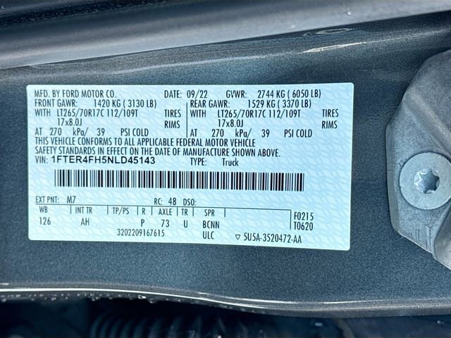 Certified 2022 Ford Ranger XLT w/ Tremor Off-Road Package image 33