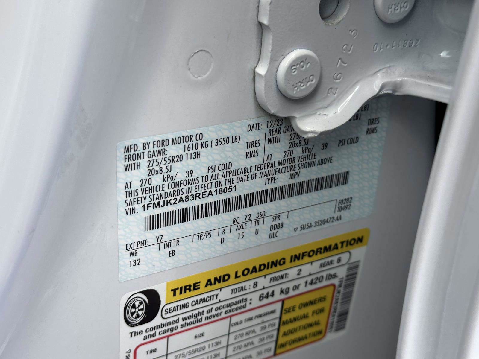 Certified 2024 Ford Expedition Max Limited AWD/4WD image 15