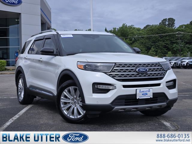 Certified 2021 Ford Explorer Limited w/ Equipment Group 301A RWD image 1