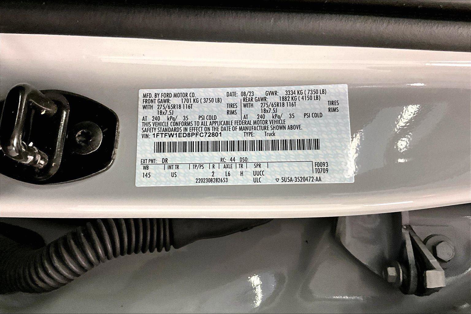 Certified 2023 Ford F150 XLT w/ Equipment Group 302A High image 33