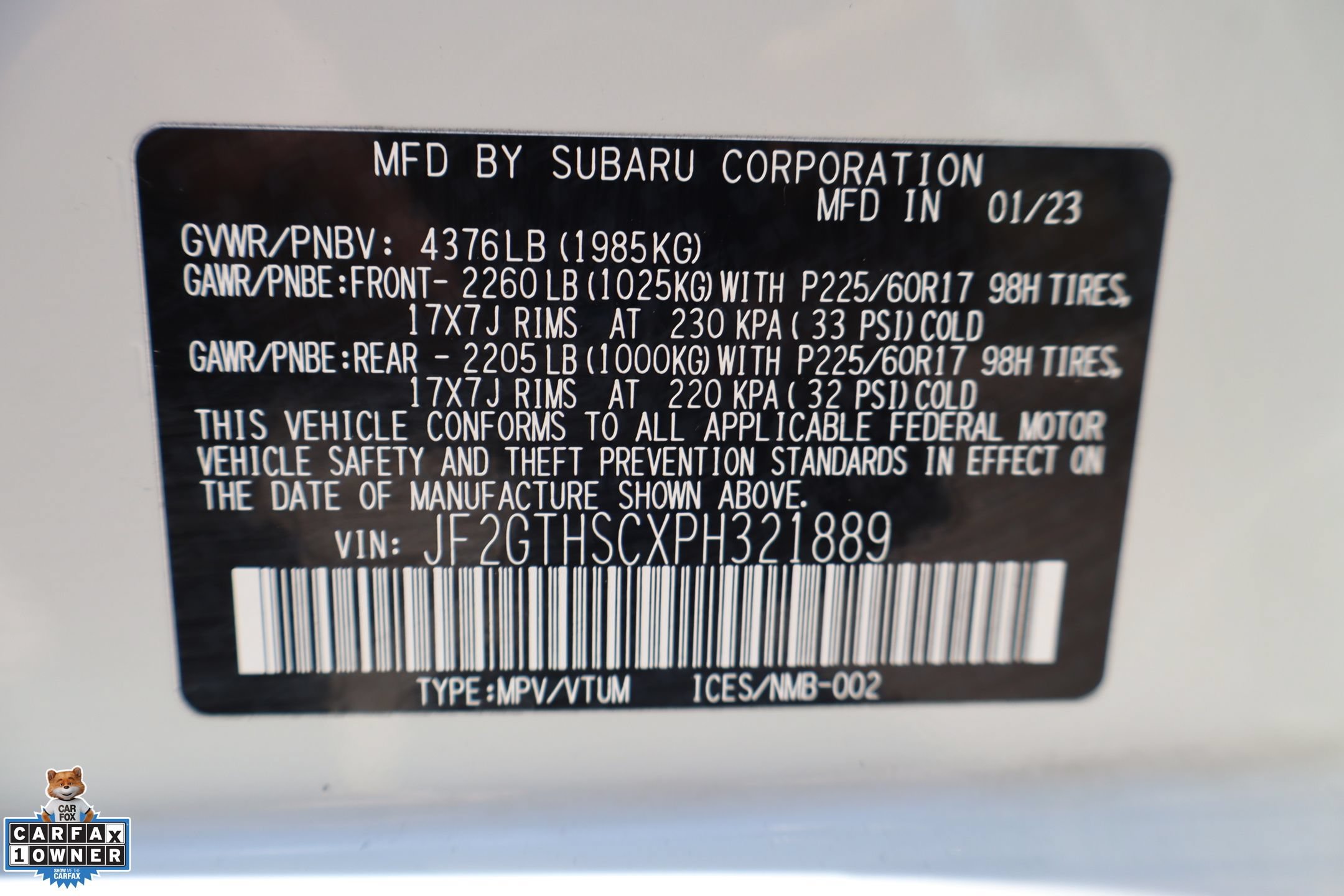 Used 2023 Subaru Crosstrek 2.5i Sport AWD/4WD image 33
