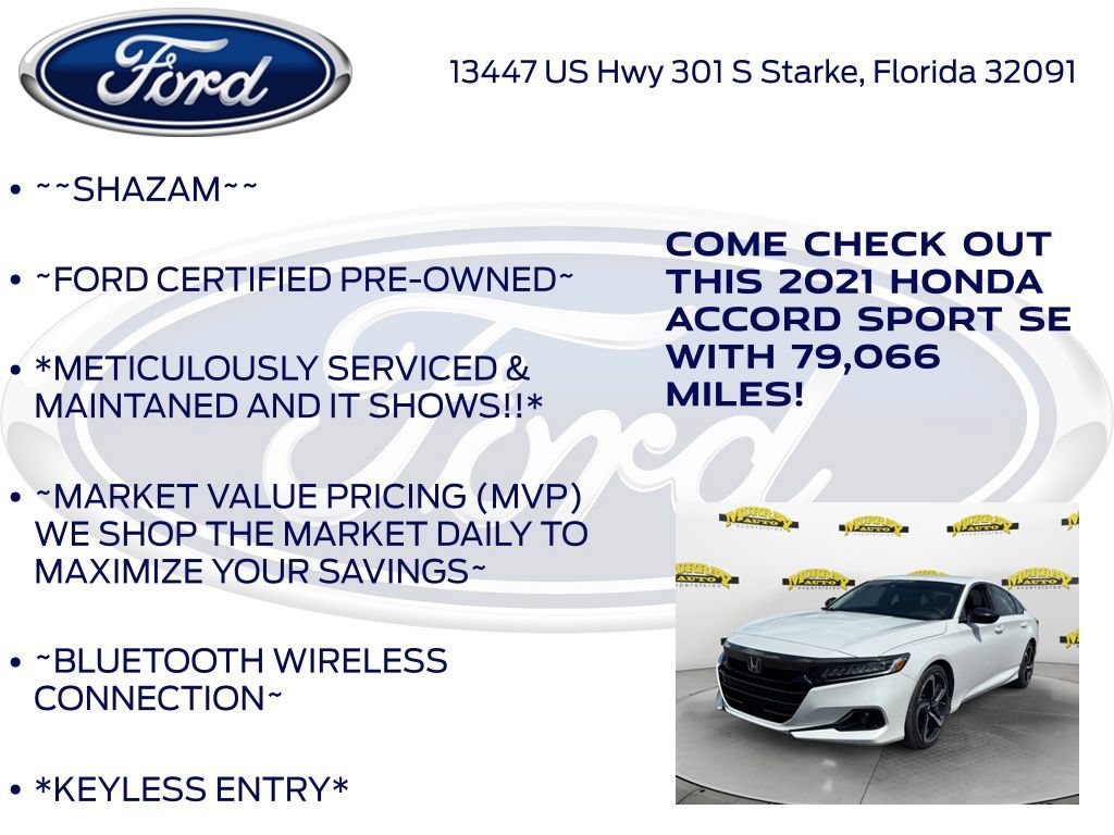 Used 2021 Honda Accord Sport Special Edition image 6