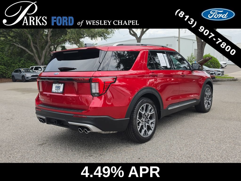 Certified 2025 Ford Explorer Platinum w/ Ultimate Package RWD image 5