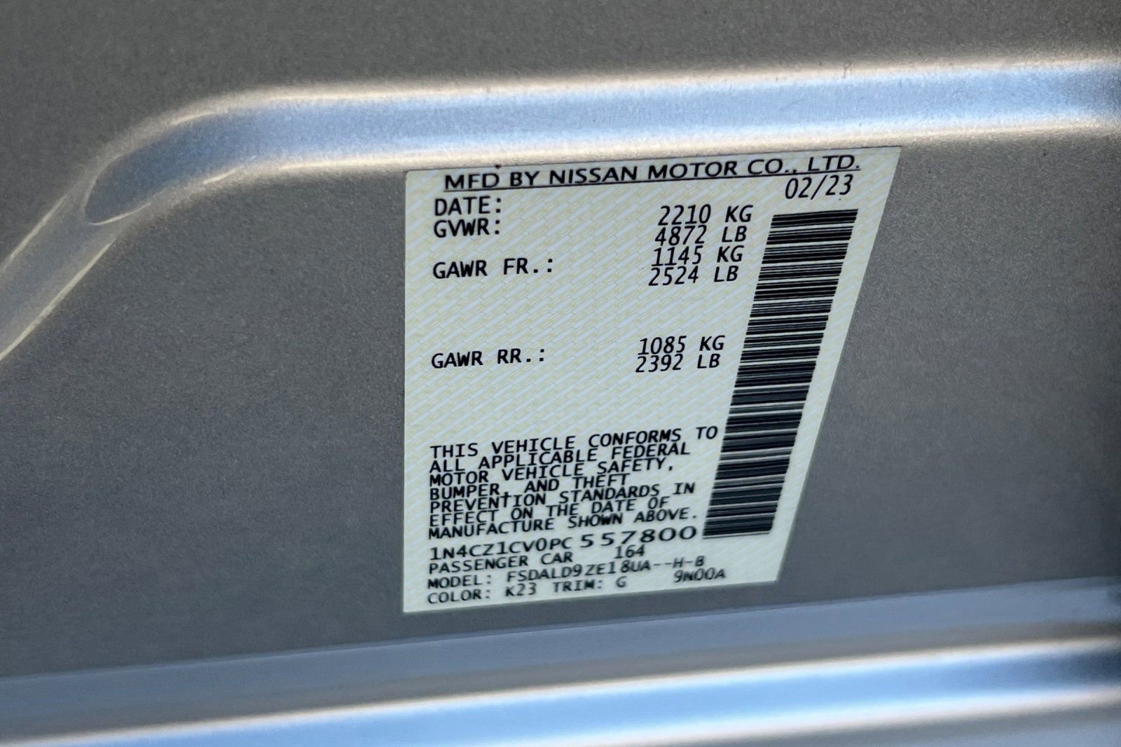 Used 2023 Nissan Leaf SV Plus image 29