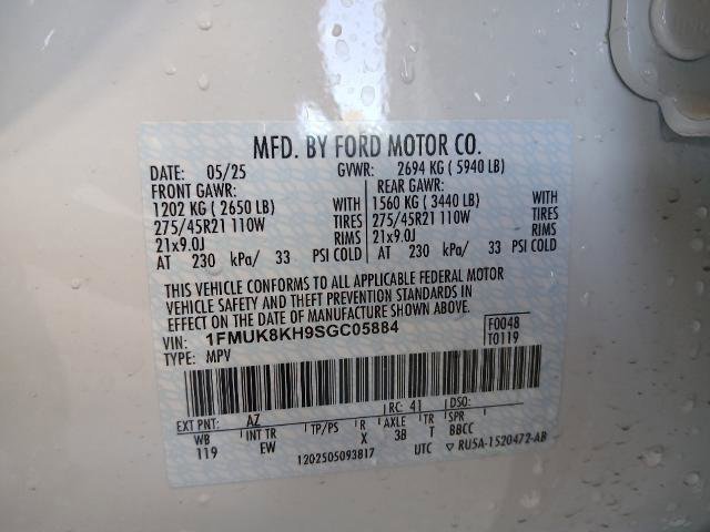 Certified 2025 Ford Explorer ST-Line w/ Premium Package image 21