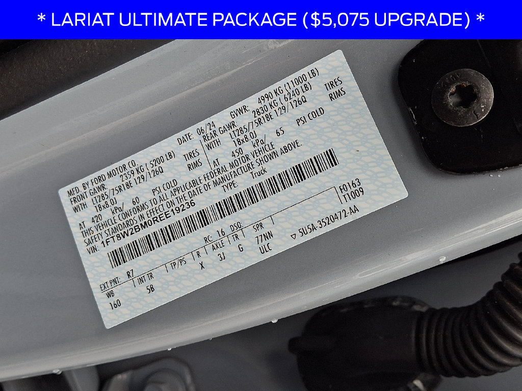 Certified 2024 Ford F250 Lariat w/ Lariat Ultimate Package AWD/4WD image 29