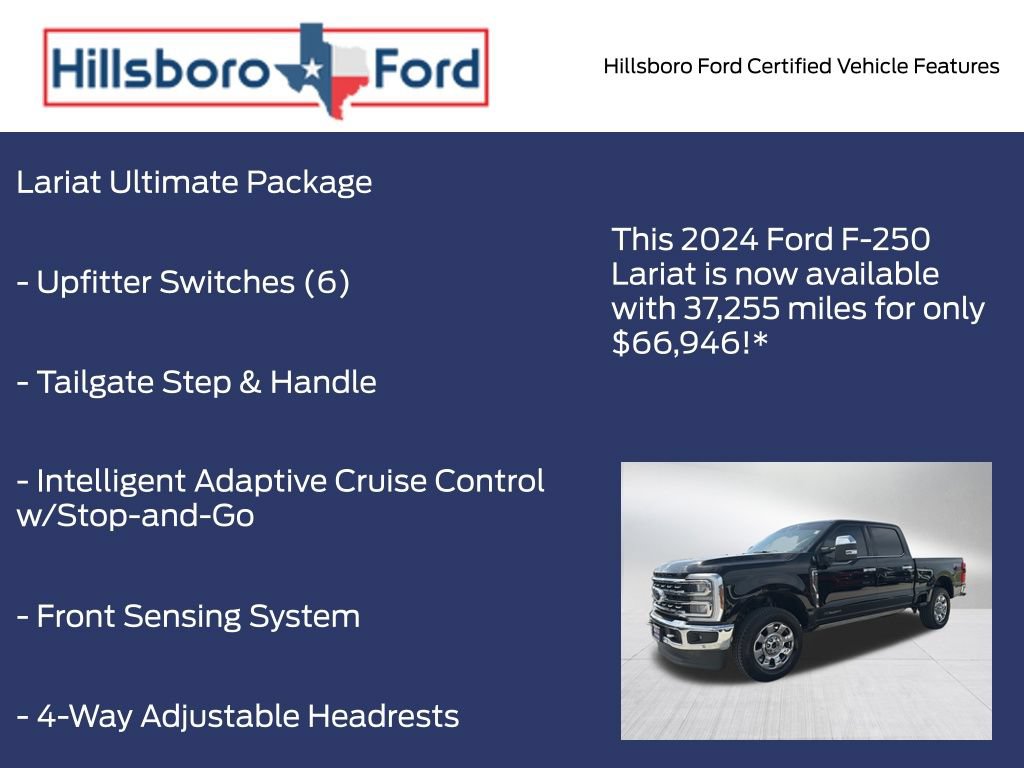 Certified 2024 Ford F250 Lariat w/ Lariat Ultimate Package AWD/4WD image 13
