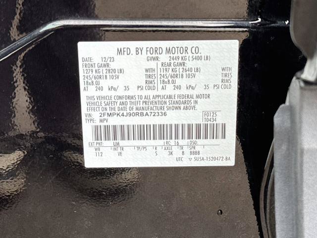 Certified 2024 Ford Edge SEL AWD/4WD image 25