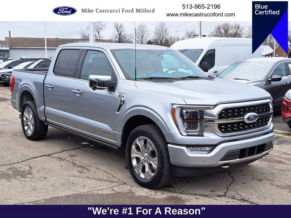 Certified 2023 Ford F150 Platinum w/ Equipment Group 701A High image 1