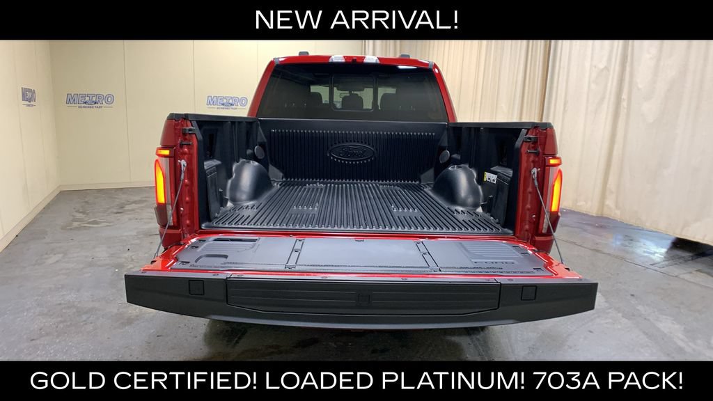 Certified 2024 Ford F150 Platinum w/ Equipment Group 703A Plus AWD/4WD image 21