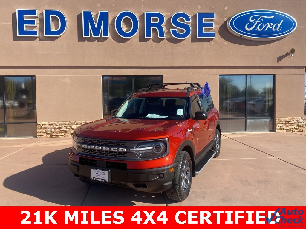 Certified 2023 Ford Bronco Sport Badlands w/ Premium Package