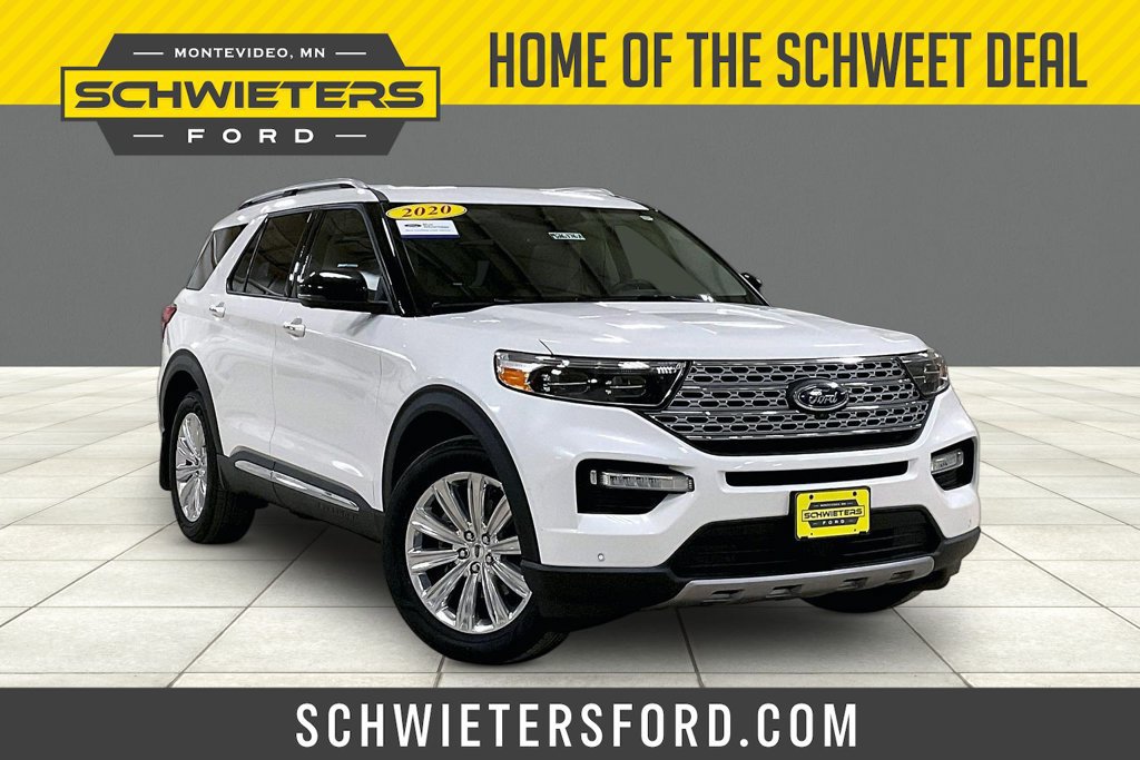 Certified 2020 Ford Explorer Limited w/ Class III Trailer Tow Package