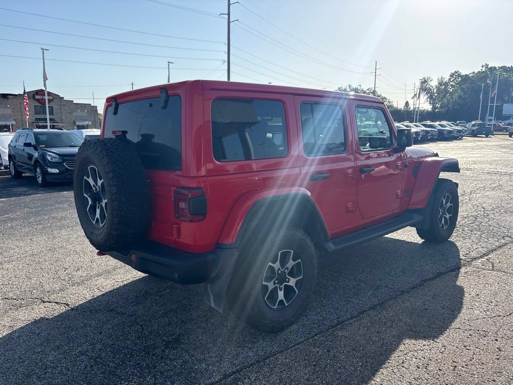 Used 2022 Jeep Wrangler Unlimited Rubicon w/ Steel Bumper Group AWD/4WD image 7